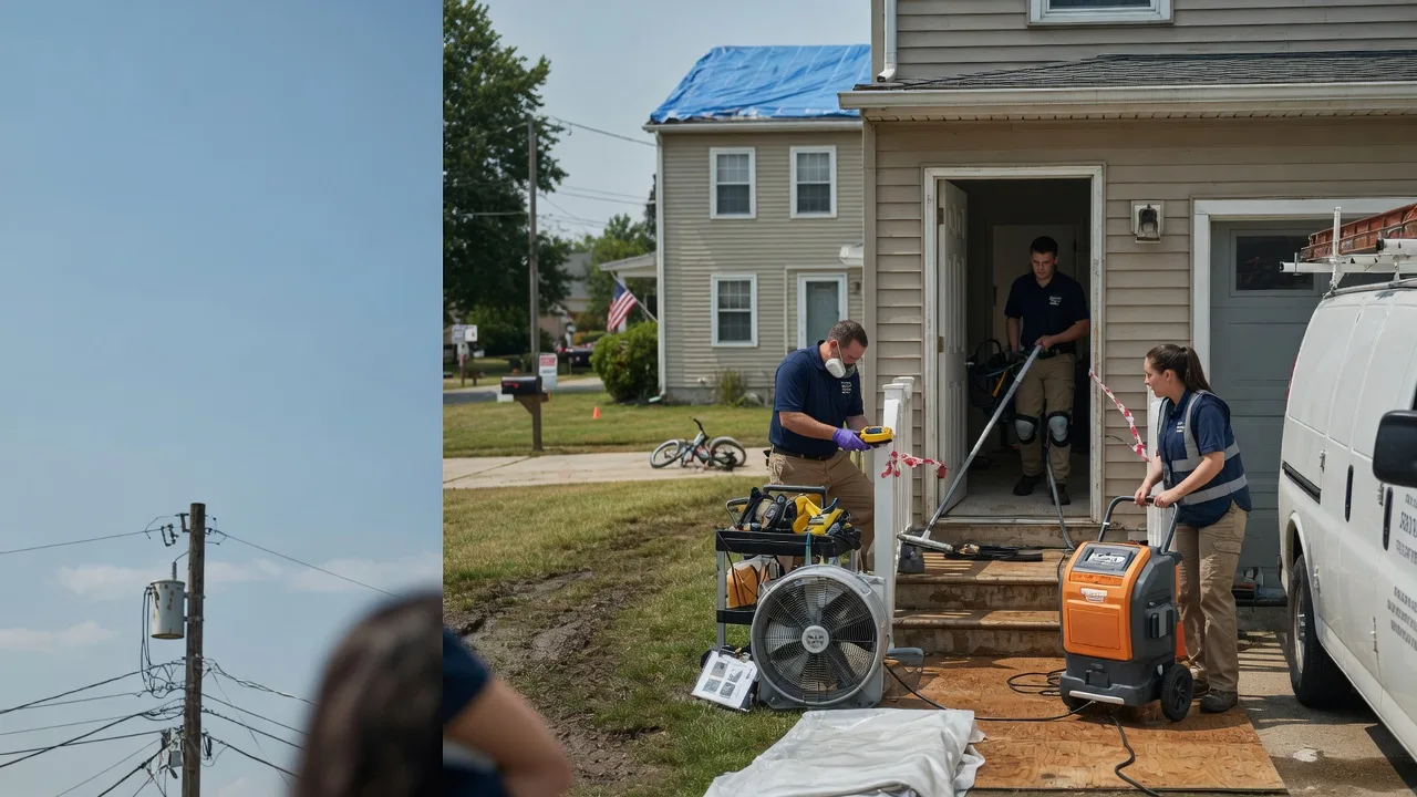 Water Damage Repair in Leslie, MO near me